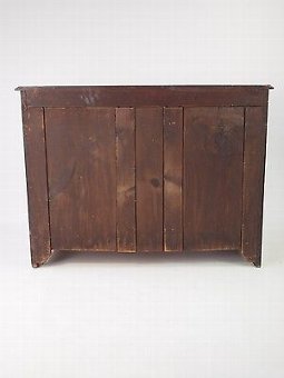 Antique Antique Mahogany Chest Drawers - French Commode Dressing Table TV Unit
