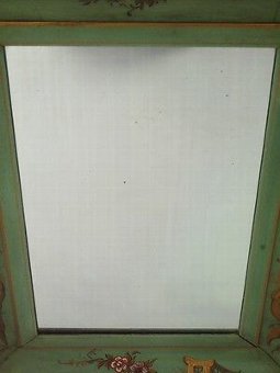 Antique Antique Edwardian Chinoiserie Mirror - Hall Wall Overmantle Shabby Chic Mirror