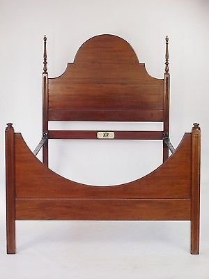 Antique Vintage Mahogany Bed - 3FT6 x 6FT3 / 42 Inch Large Single ...