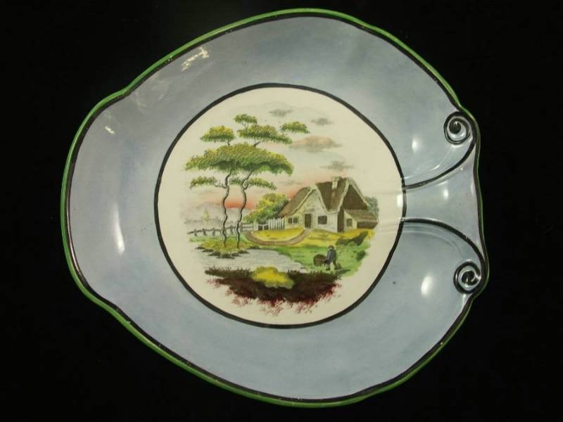 Early 19th Century Pearlware Shaped Dish