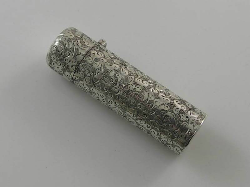 Silver Scent Bottle 