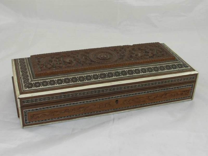 19th Century Indian Carved Box