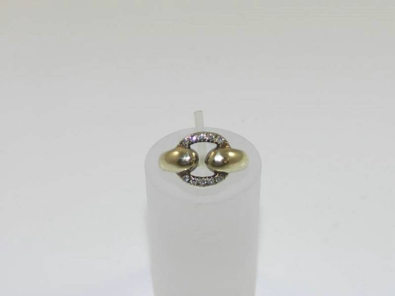 14ct Gold And Diamond Cocktail Ring