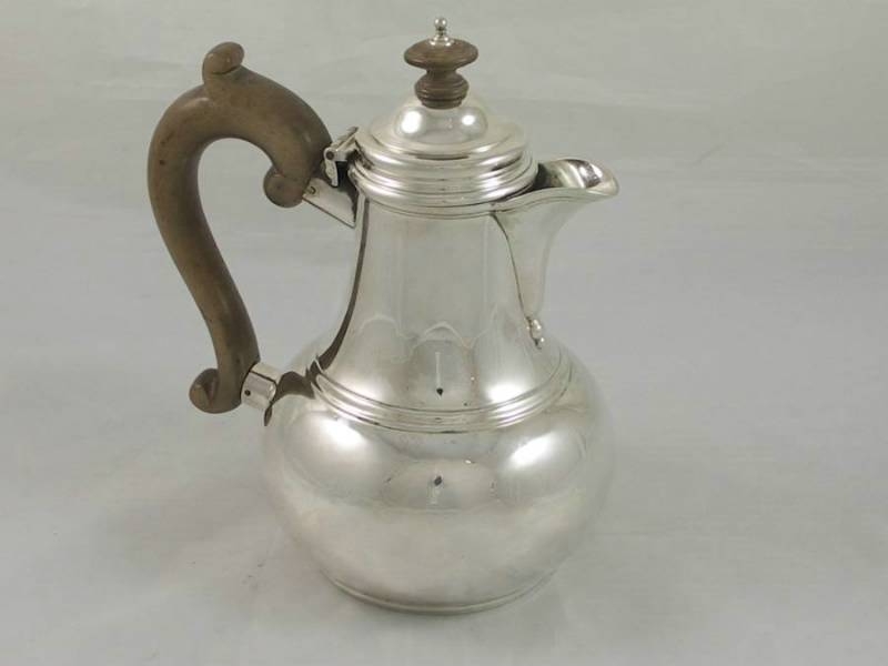 George II Style Irish Silver Hot Water Pot