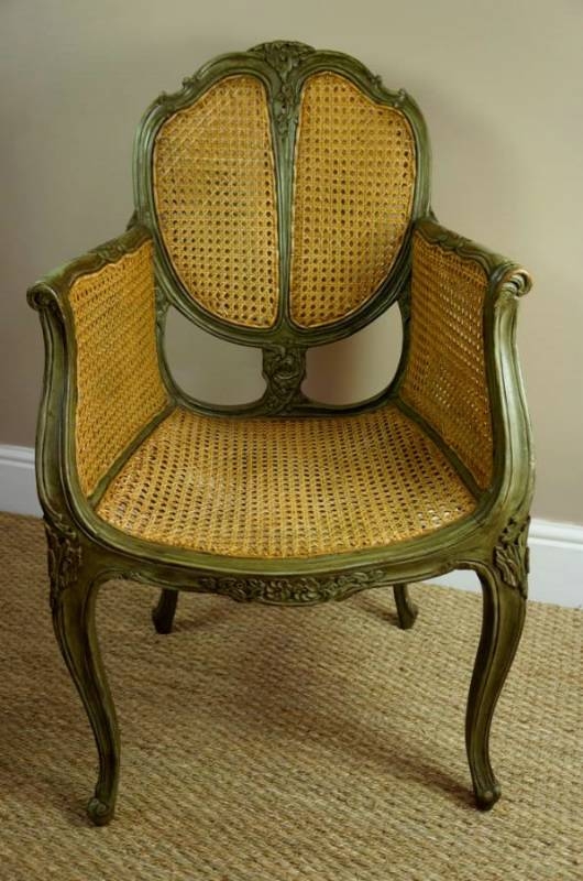 Painted Bergere Chair
