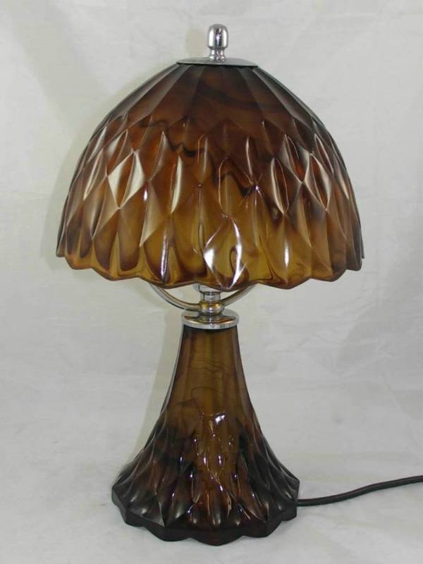Davidson Glass Good Companion Table Lamp