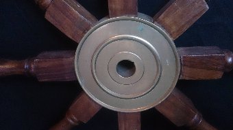 Antique ships wheel