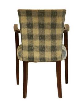 Antique Pair of Art Deco French Bridge Chairs