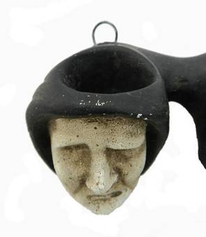 Antique French Gargoyle Heads Plaster Statue 7 Misericord Monks