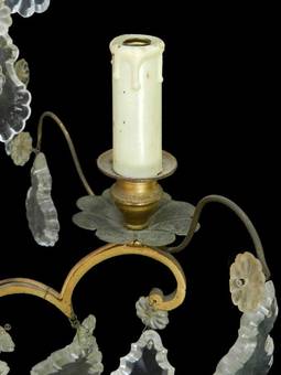 Antique French Drop Chandelier c1900