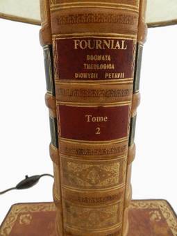 Antique French Antique Book Lamp Desk or Table Light