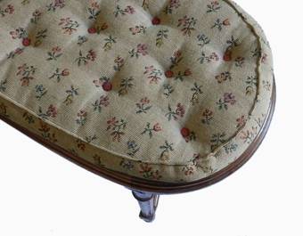 Antique French Stool Window Seat Louis revival