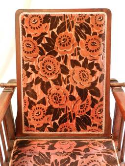 Antique Pair of Arts and Crafts Morris Chairs reclining Armchairs