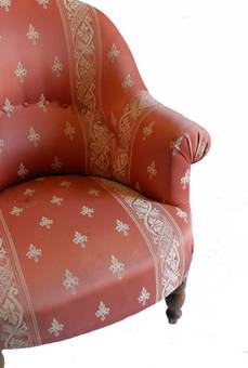 Antique Pair of French Armchairs c1900 to recover