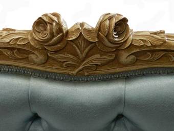 Antique Rare French King size Bed Corbeille  Base