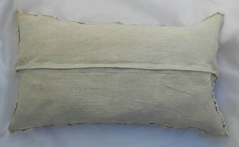 Antique Original French Pillow Antique Cutwork Cushion Linen Embroidery