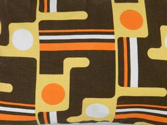 Antique 2 Throw Pillows Accent Cushion Vintage Mid Century Fabric