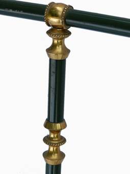 Antique French Brass  Iron Bed Single early C20