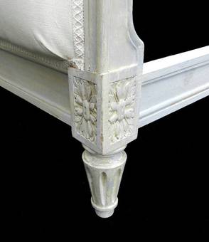 Antique Pair of French Single Beds  Bases 