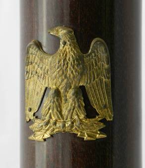 Antique French Empire Revival Table Lamp Light Ormolu Eagle