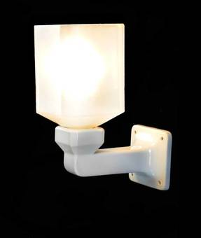 Antique Pair of Art Deco Wall Lights French Ceramic Sconces 2 pairs available
