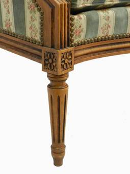Antique French Armchair Louis revival Bergere to recover