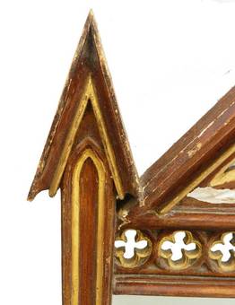 Antique 19th Century Gothic Wall Mirror Frame No1 two available see other listings