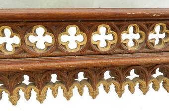 Antique 19th Century Gothic Wall Mirror Frame No1 two available see other listings