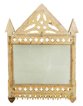 Antique 19th Century Gothic Wall Mirror Frame No1 two available see other listings