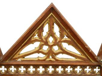 Antique 19th Century Gothic Wall Mirror Frame No2 two available see other listings