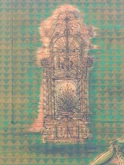 Antique Original Lithograph signed by Jean Carzou no 13 of 36 Artists Proof