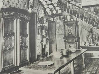 Antique Moreau Brun 1920  1930 French Interior Design Folio Photographs from French Provincial Country Houses