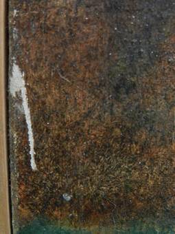 Antique Oil on Canvas Painting of a young Woman signed Schikele 42  