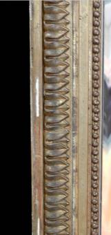Antique Large French Dressing Mirror C19 Louis