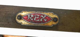 Antique Rare Arts and Crafts Art Nouveau Transitional Antique French Brass Double Bed  Base