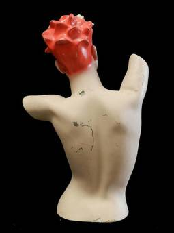 Antique Vintage Shop Display Model Bust 1970s