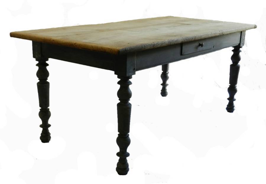 C19 French Farm House Table Kitchen Dining