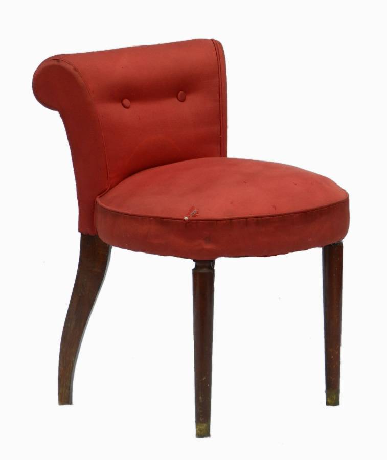 French Dressing Stool to recover for dressing table
