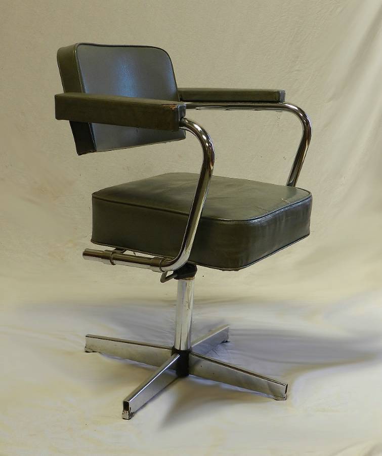 Mid Century Revolving Desk Chair Office adjustable height