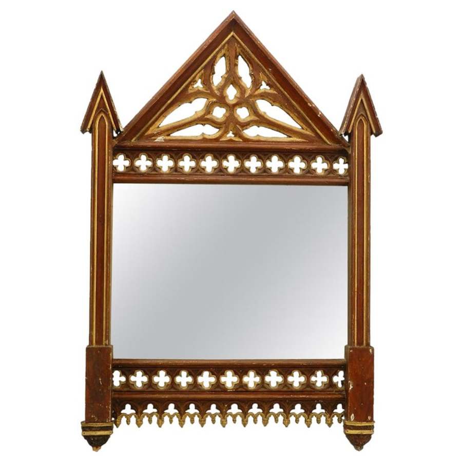 19th Century Gothic Wall Mirror Frame No2 two available see other listings