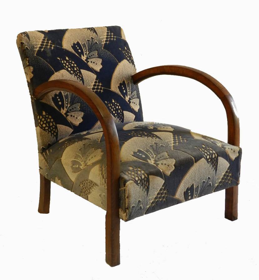 French Art Deco Armchair all original recover to suit