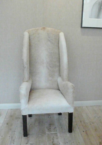 Cow Hide Porters Chair