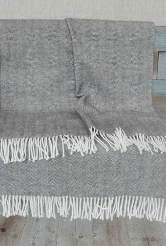 Herringbone Throw