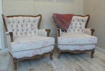 pair of c1930 French Chairs