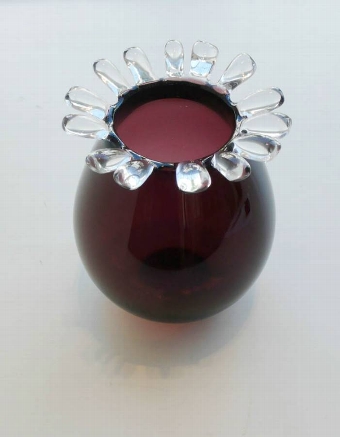 Small Aubergine Papaver