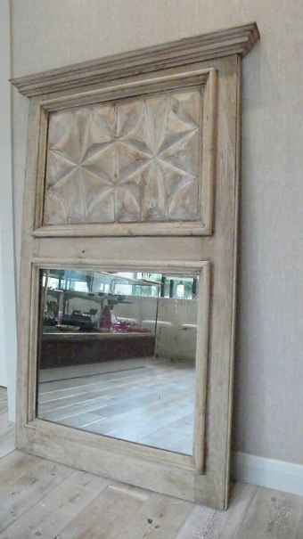 Antique Trumeau Mirror