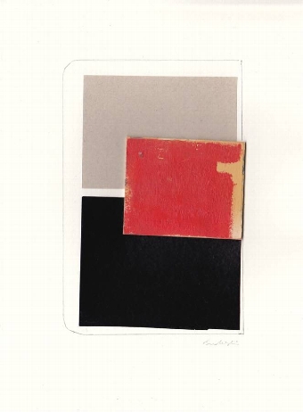 Untitled Abstract with red