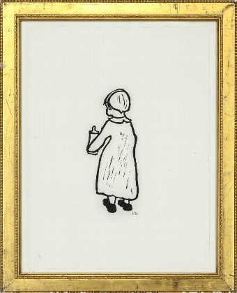 Bella in Vintage Frame