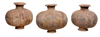 Han Dynasty Cocoon Vases