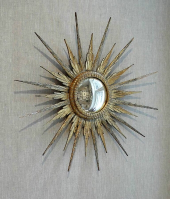 Mid C20th Sunburst Mirror